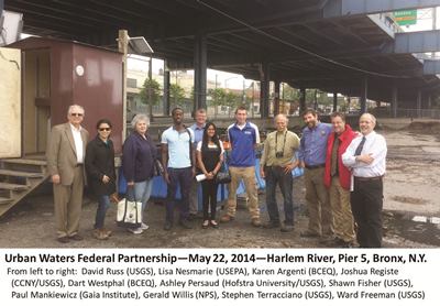 Urban Waters Federal Partnership--May 22, 2014--Harlem River, Pier 5, Bronx, NY
