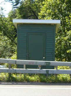 Photo of station on GLOWEGEE CREEK AT WEST MILTON NY