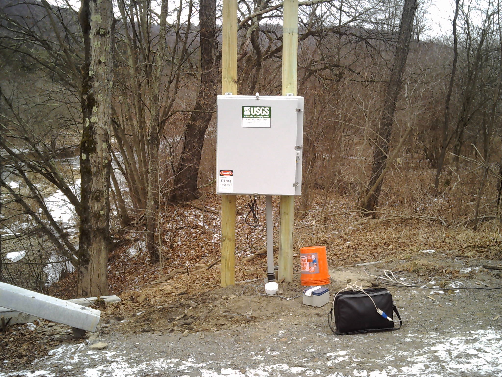 Photo of station on TROUT CREEK NEAR TROUT CREEK, NY