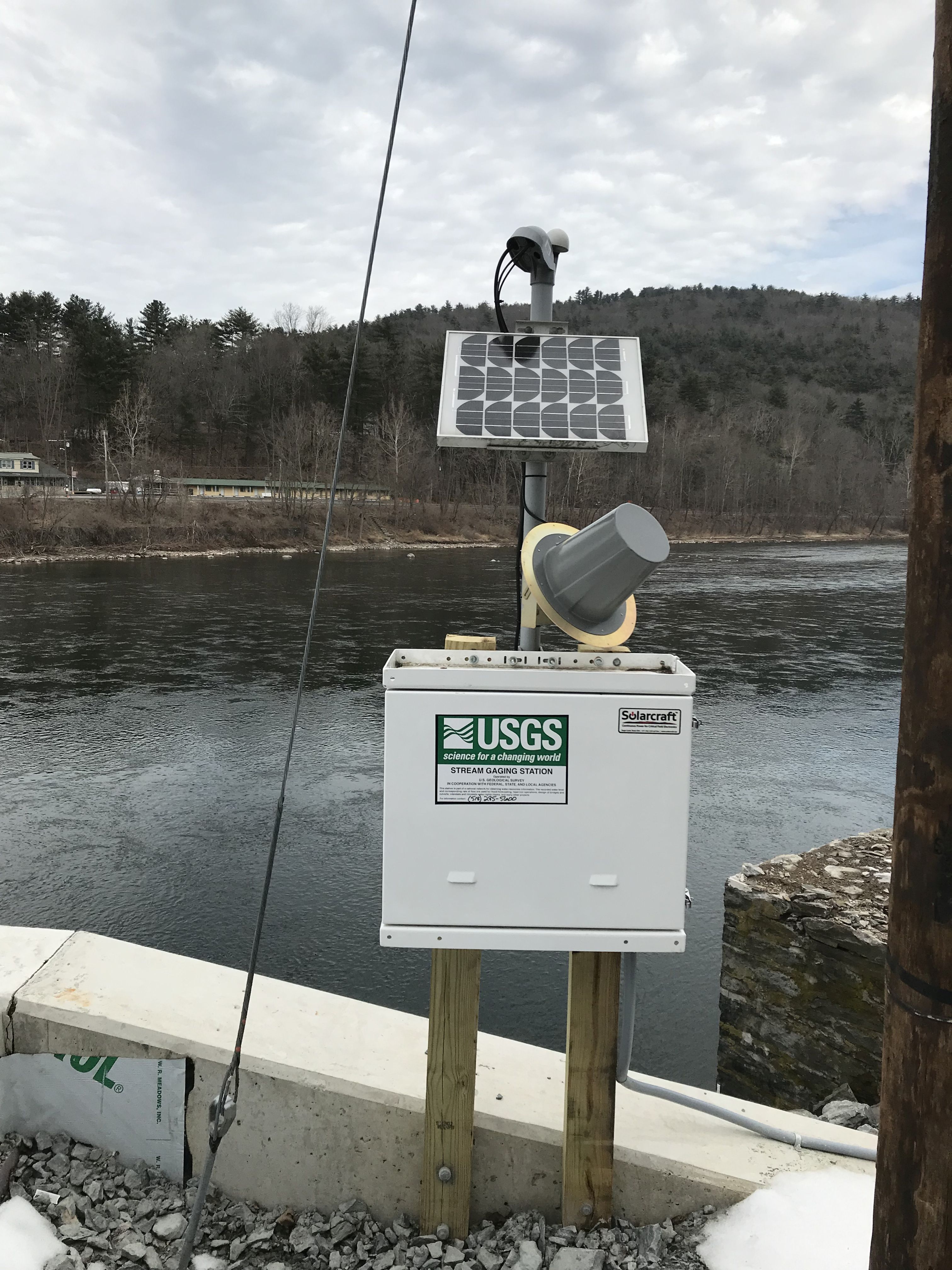 Photo of station on DELAWARE RIVER AT POND EDDY, NY