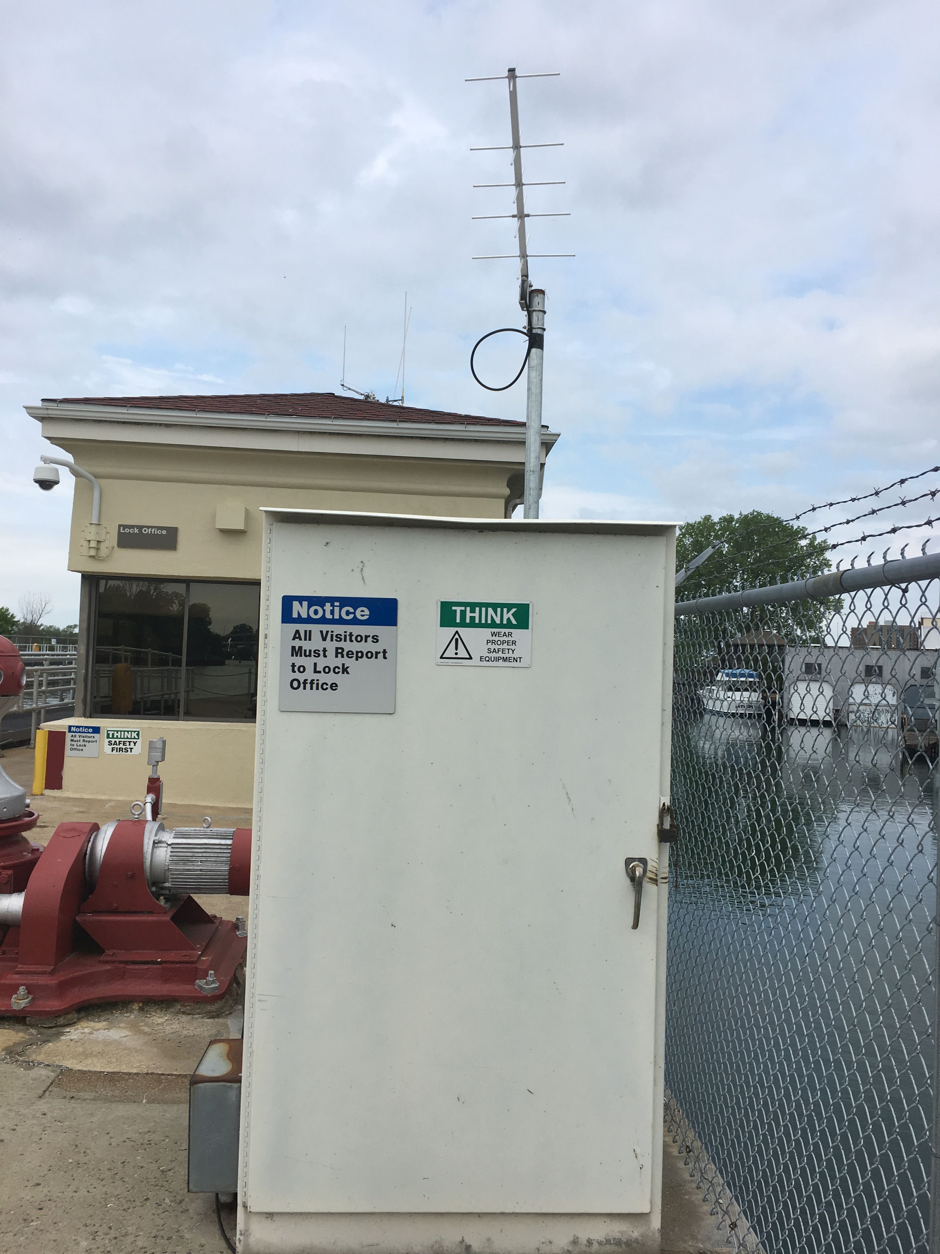 Photo of station on NIAGARA RIVER AT BLACK ROCK LOCK, BUFFALO, NY