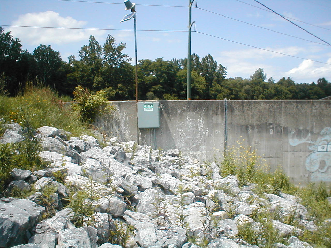 Photo of station on CAYUGA INLET AT ITHACA, NY