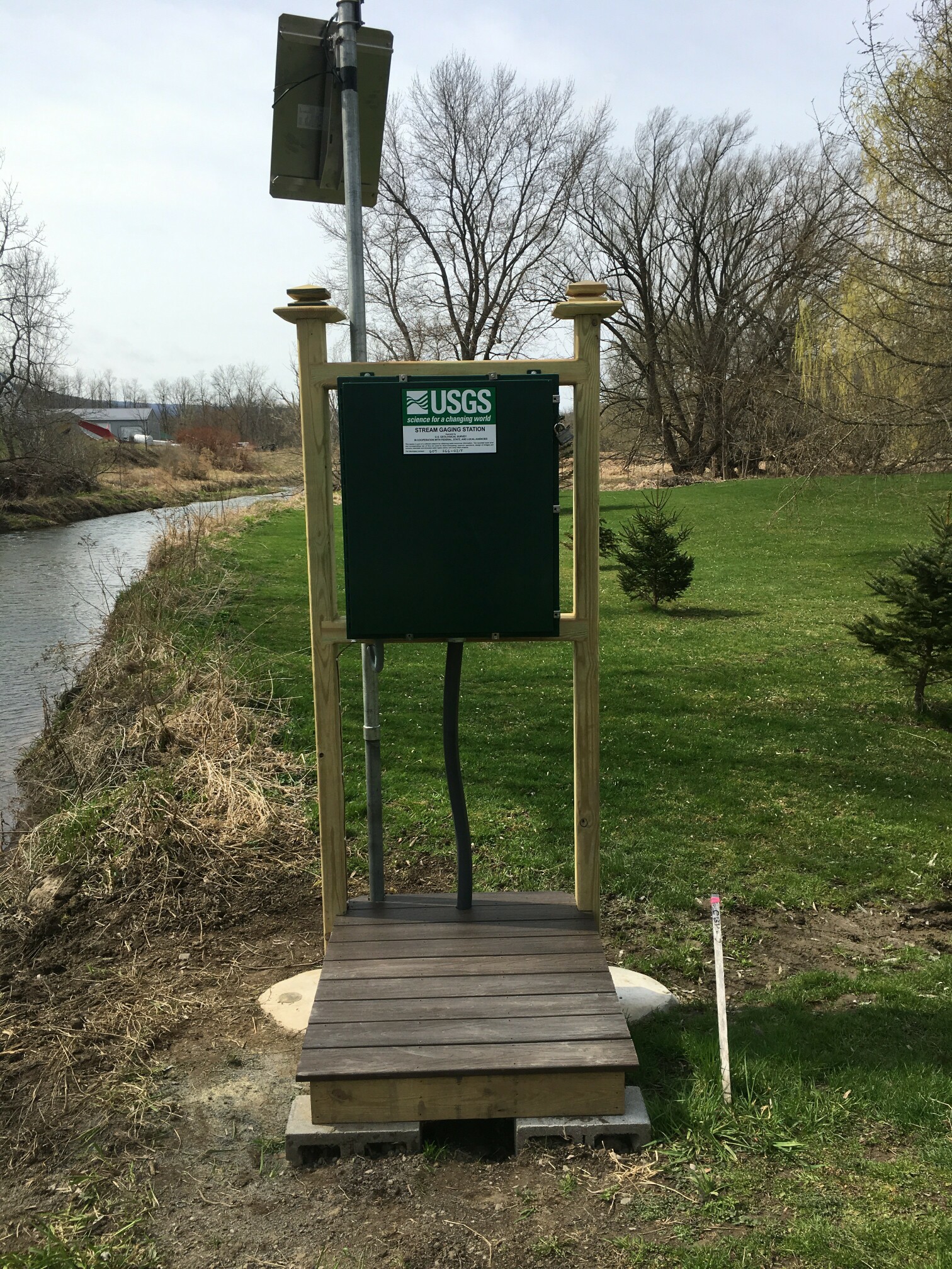 Photo of station on WEST RIVER AT MIDDLESEX, NY